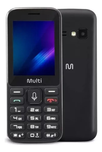 Celular Idosos Multilaser Zapp Ii 3g Acesso A Redes Sociais