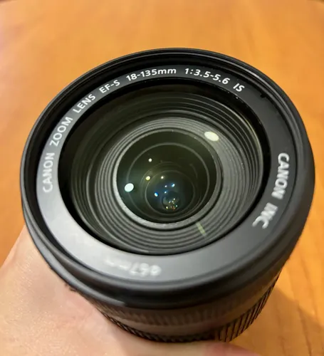 Lente Canon Efs 18-135 /0.45m/1.5ft | Parcelamento sem juros