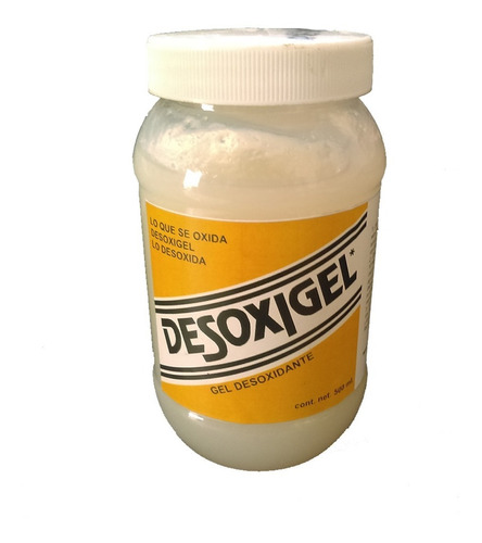 Desoxigel Gel Desoxidante 500 Ml Removedor De Oxido