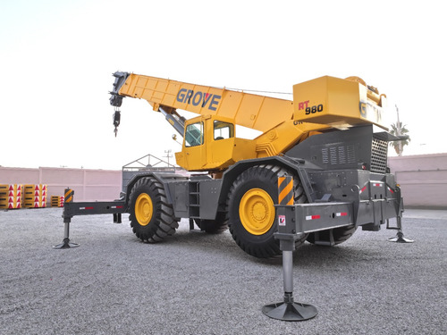 Grua Certificada Marca Grove Rt980 De 80 Ton Toneladas