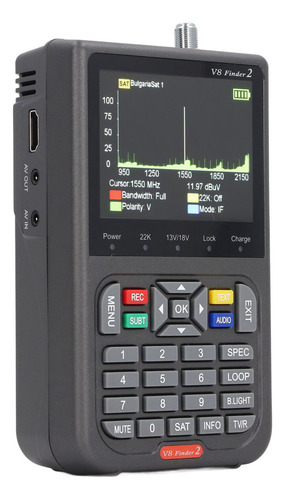 Satélite Digital Signal Finder 9502150 Mhz Con Pantalla De