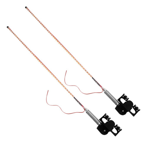 Tira De Luz Led Con Forma De Látigo Para Antena, 2 Unidades