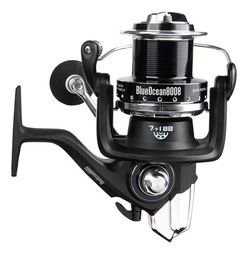 Reel Kunnan Blue Ocean 8008 8 Rulemanes Lance Costa Frontal