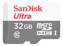 Comprar Cartão De Memória Micro Sd Sandisk 32gb Microsd Ultra 100mbs