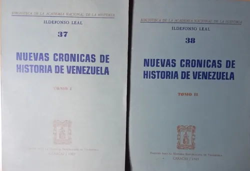 comprar Nuevas Cronicas De Historia De Venezuela Tomo I Y Ii