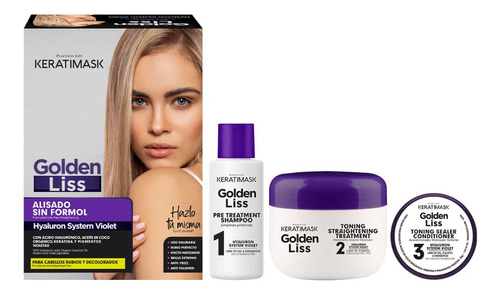 Keratimask Kit Golden Liss