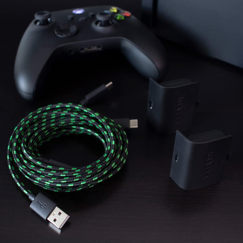 Paquete Doble De Baterías Recargables Para El Controlador Xb