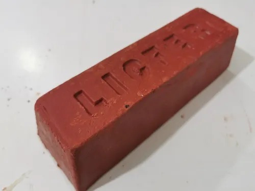 Imagen 1 de 1 de Pasta Para Pulir Metales Roja Licfer Lf-11 5 Piezas