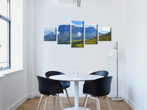 Cuadro Kukenan Tepuy Gran Sabana Multipanel Foto Canvas