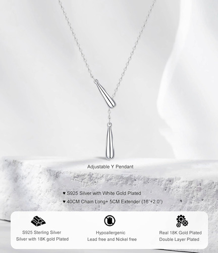Kristland - Gargantilla De Cadena Con Colgante Ajustable En
