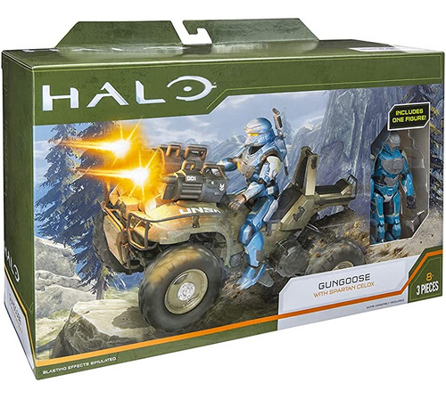 Halo Infinite Gungoose Vehicle Figura Original