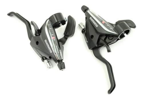 Juego De Manijas Integradas Shimano St-ef65 3x8v