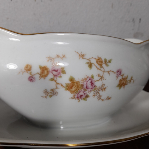 Imagem 8 de 8 de Molheira Porcelana Renner Antiga Ótimo Estado