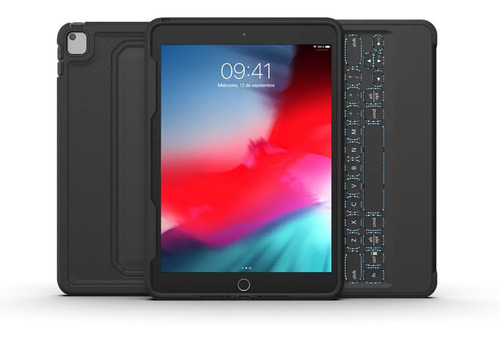 Imagen 6 de 6 de Teclado Con Funda Para iPad 10.2, iPad 10.5 Y iPad Air Zagg