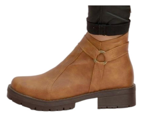 Hermoso Botin Texano, Moda Urbana Para Mujer.