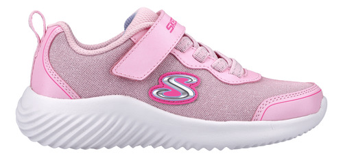 Tenis Skechers Casual Girly Groove Niña Rosa