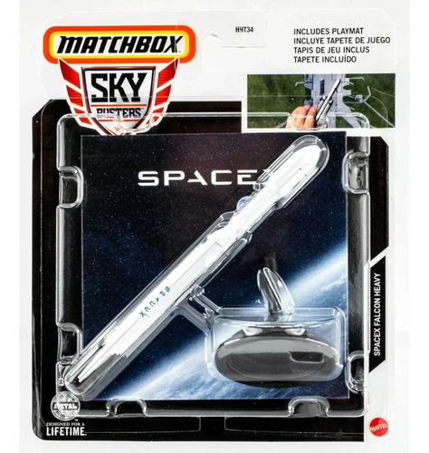 Mattel Matchbox - Sky Spacex Falcon Heavy Sellado