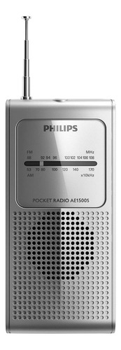 Radio Philips Profesional Portátil A Pila Am/fm Ae1500 Ch