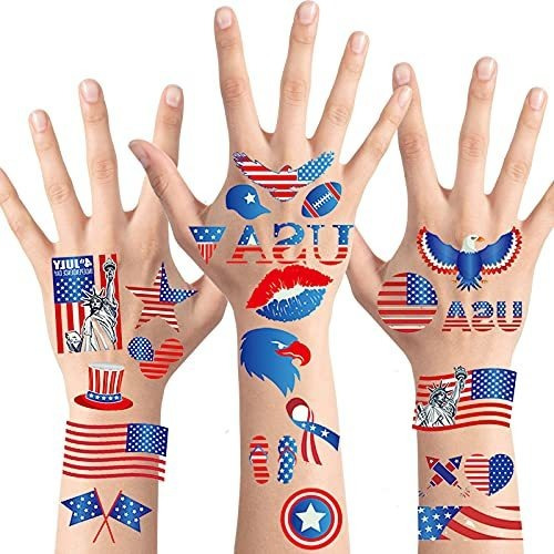 Tatuaje Temporale - July 4th American Luminous Independence 