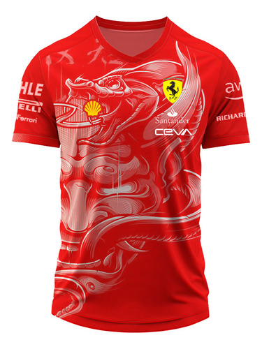 Remera F 1 Talles Grande Personalizada