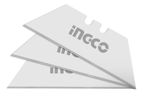 Lamina De Estilete Trapezoidal 10 Peças 19mm Hukb61001 Ingco