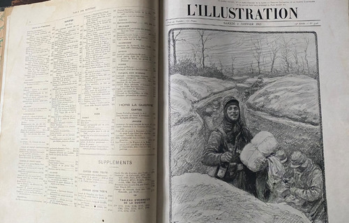 La Ilustración, Periódico Francés, Tomo 670 Pp, 1915, 3ce3