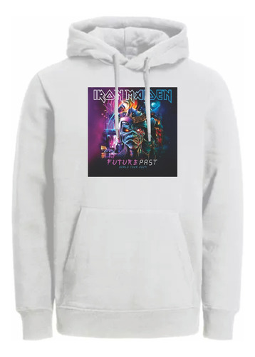 Buzos Busos Hoodie Iron Maden Future Past World Tour Lz