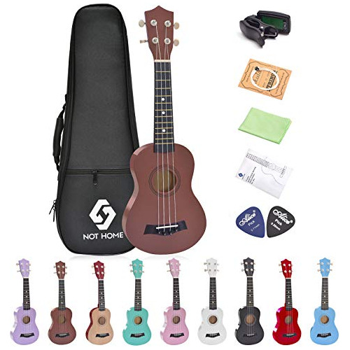 Kit Ukelele Completo Para Principiantes - Coffee 