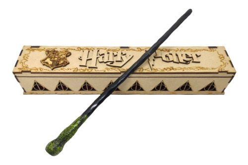 Varita Harry Potter + Estuche Coleccionador Ron Weasley