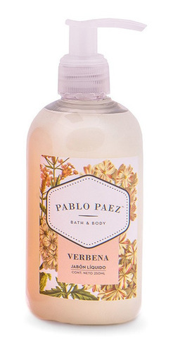 Jabón Líquido | Verbena I  Pablo Paez Bath & Body