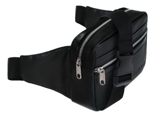 Imagen 7 de 10 de Riñonera Hombre Mujer Urbana Eco Cuero Premium Regalo Madu