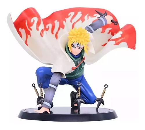 Figura Naruto Shippuden, 4to Hokage Coleccionable, Anime