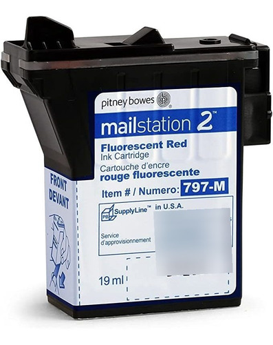 Pitney Bowes 797-m Cartucho De Tinta Para Mailstation2 (k7m.