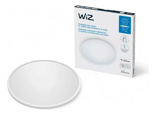 Plafon Ultra Delgado Wiz Wifi Smart Blanco 16w Para Aplicar
