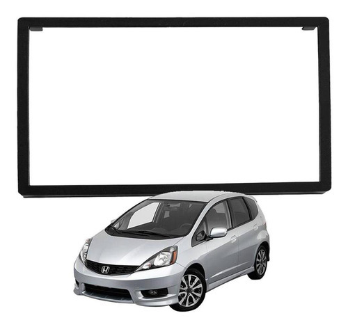 Carro de áudio Marco Adaptador Honda Novo Fit/City Doble Din