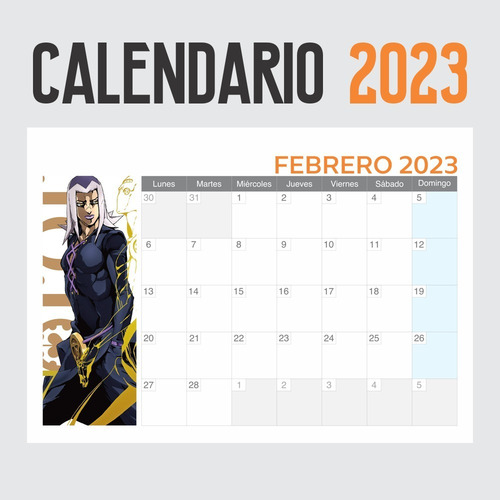 Imagen 3 de 9 de Calendario 2023 Anime One Piece, Chainsaw Man, Etc Animeras