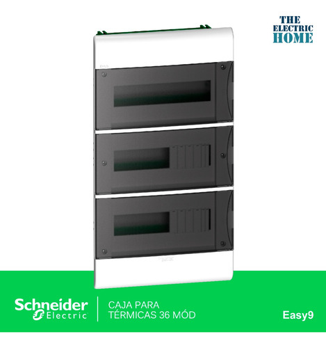 Caja Tablero P-térmicas Embutir Schneider 36 Módulos P. Fume