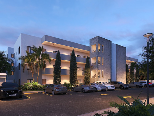 Apartamento De 2 Y 3 Habitaciones En Venta En Punta Cana, Con Piscina Y Ascensor