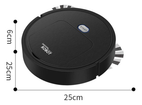 Zh Robot De Limpieza Inteligente 3 En 1 Limpiador De Pelo