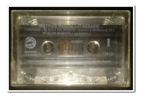 Cassette Wilfrido Vargas