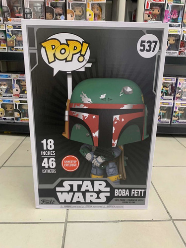 Funko Pop! Boba Fett Mega Sized 18 Inch Gamestop Exclusive