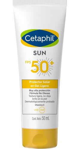 Cetaphil Sun Oil-control Sin Color Fps 50+ 50ml