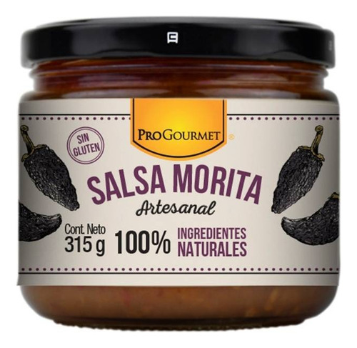 4 Pza Salsa Morita Progourmet Artesanal 315 G