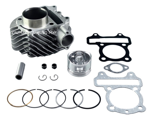 Kit Cilindro Completo Para Honda Cruising 125 Alta Calidad