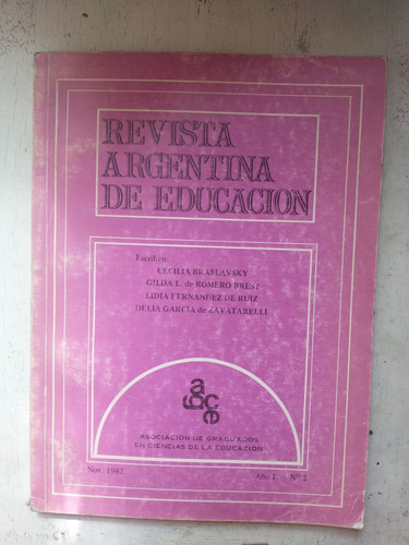 Revista Argentina De Educacion