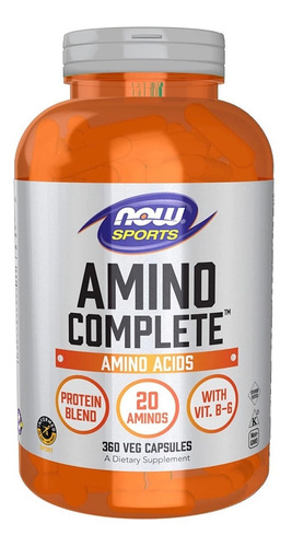 Complejo De Aminoácidos 3000mg Now Sport 360 Capsulas  