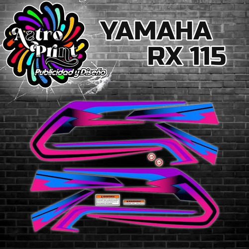 Kit De Calcomanias Yamaha Rx115