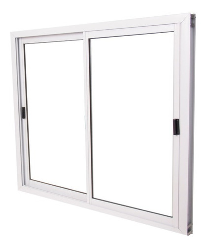 Ventana Aluminio Blanco 150x150 Vidrio Entero