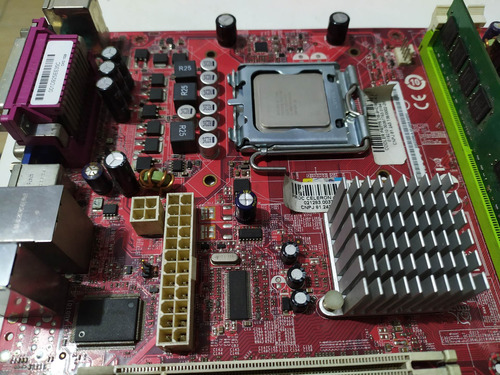 Imagem 7 de 9 de Kit Placa-mãe Positivo Ms7267 Dual-core 2,70ghz 1gb Ram Ddr2