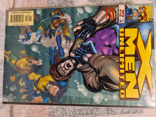 Cómic X Men Unlimited 18 En Inglés Marvel